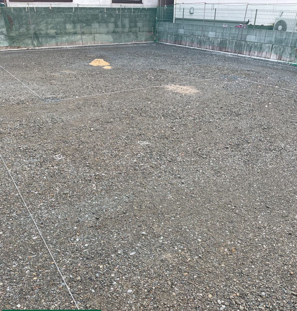 明石市八木F様邸　着工しました。